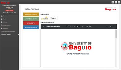 ubaguio portal|ub canvas portal.